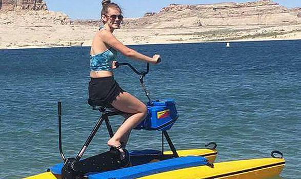 Water Pedal Bike Rentals Water Bike Hydrocycle Lake Powell AZ